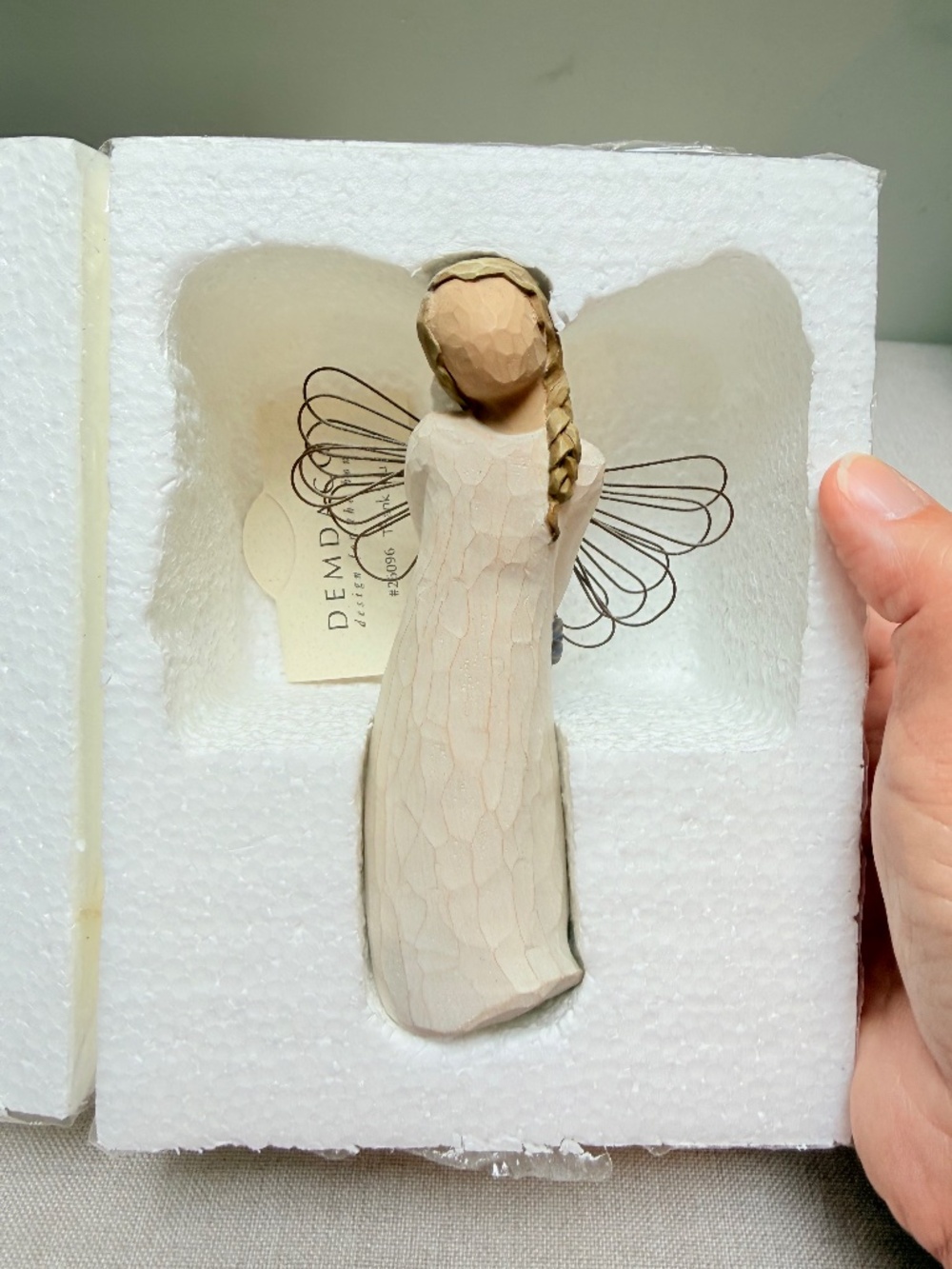 Willow Tree Thank You Angel Figurine New in Box Susan Lordi 2002